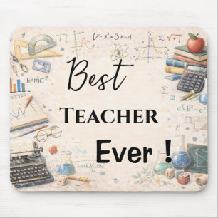 Math Teacher Thank You Gifts End of School Year Mouse Mat