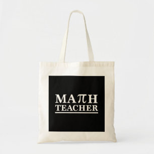 Math Teacher Tote Bag