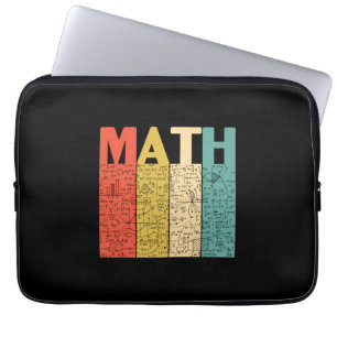 Math Teacher Vintage Math Definition Laptop Sleeve