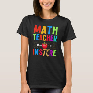 Math Teachers Inspire Math Nerd & Pi Day T-Shirt