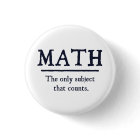 Math The Only Subject That Counts
