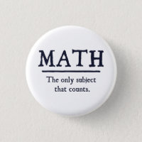 Math The Only Subject That Counts