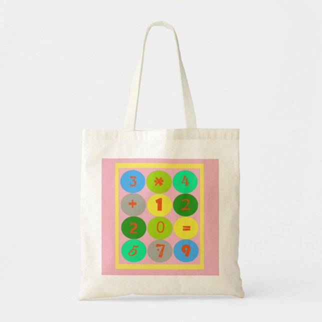 Math Tote Bag (Front)