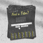 Math Tutor Professional Chalkboard Search Bar Flyer<br><div class="desc">Professional Chalkboard Search Bar Math Tutor Flyers.</div>