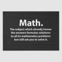 Math Typography Funny Math