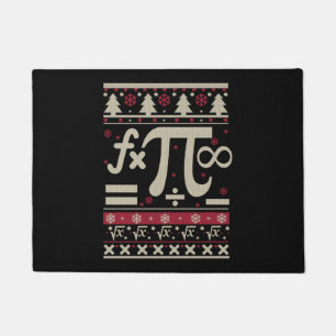 Math Ugly Christmas Doormat