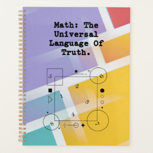 Math Universal Language Truth & Logic Educator Planner