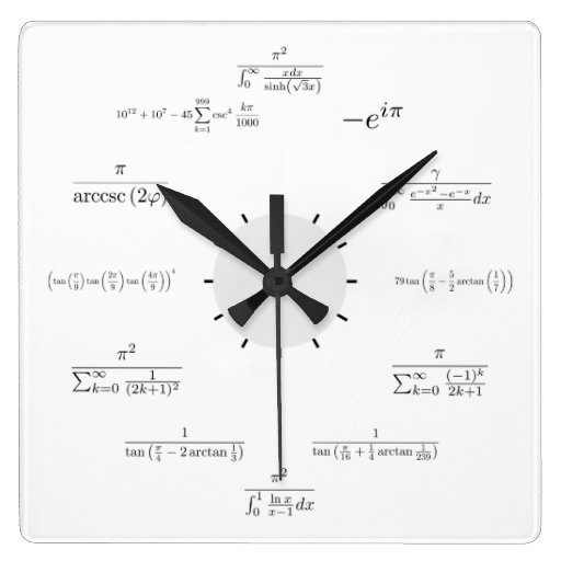 Image of Math Wall Clock