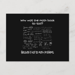 Math What is your problem Postcard