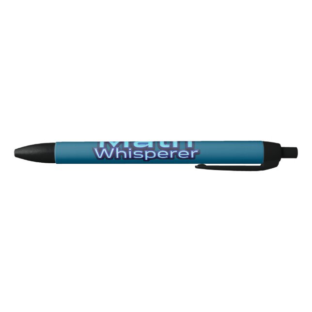 Math Whispere Black Ink Pen (Bottom)