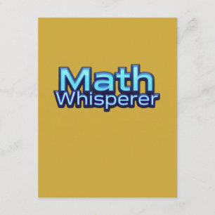 Math Whispere Enclosure Card