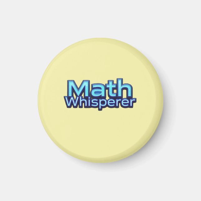 Math Whispere Magnet (Front)