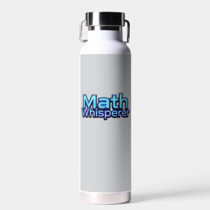 Math Whispere Water Bottle
