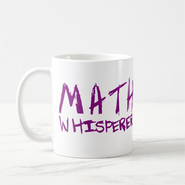 Math Whisperer Mug (Left)