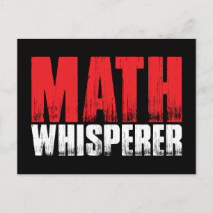 Math Whisperer Postcards