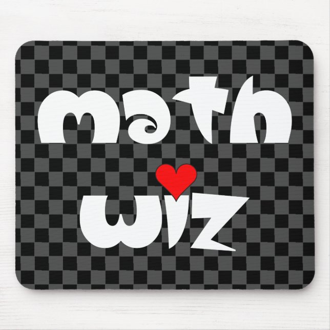 Math Wiz Mouse Mat (Front)