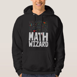 Math Wizard  Toddler Mathletics Birthday Hoodie