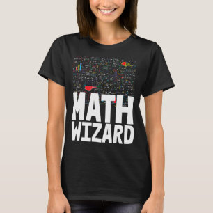 Math Wizard  Toddler Mathletics Birthday T-Shirt
