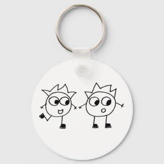 Mathberries Blading Buddies Key Ring