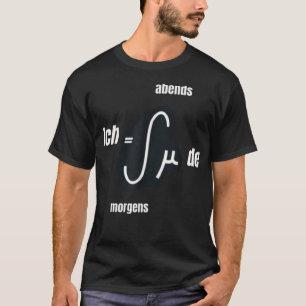 Mathe Formel Physik Integral children radio play  T-Shirt