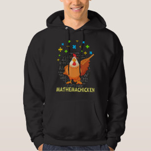 Mathemachicken Teacher Math Lovers Funny Chicken Hoodie