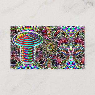 Mathemagical Mushroom Business Card