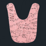 Mathematic Lovers, Math Formula, Math Geek Bib<br><div class="desc">The perfect Cute Mathematic Lovers, Math Formula, Math Geek, a pattern gift idea for all men, women & kids who loves Math Equation Seamless fabric! Makes an ideal gift for your mum, dad, sister, brother, aunt, uncle, grandma or grandpa & for your love ones for their Wedding Anniversaries, Birthdays, Summer,...</div>