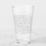 Mathematic Lovers, Math Formula, Math Geek Glass<br><div class="desc">The perfect Cute Mathematic Lovers, Math Formula, Math Geek, a pattern gift idea for all men, women & kids who loves Math Equation Seamless fabric! Makes an ideal gift for your mum, dad, sister, brother, aunt, uncle, grandma or grandpa & for your love ones for their Wedding Anniversaries, Birthdays, Summer,...</div>