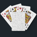Mathematic Lovers, Math Formula, Math Geek Playing Cards<br><div class="desc">The perfect Cute Mathematic Lovers, Math Formula, Math Geek, a pattern gift idea for all men, women & kids who loves Math Equation Seamless fabric! Makes an ideal gift for your mum, dad, sister, brother, aunt, uncle, grandma or grandpa & for your love ones for their Wedding Anniversaries, Birthdays, Summer,...</div>