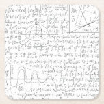Mathematic Lovers, Math Formula, Math Geek Square Paper Coaster<br><div class="desc">The perfect Cute Mathematic Lovers, Math Formula, Math Geek, a pattern gift idea for all men, women & kids who loves Math Equation Seamless fabric! Makes an ideal gift for your mum, dad, sister, brother, aunt, uncle, grandma or grandpa & for your love ones for their Wedding Anniversaries, Birthdays, Summer,...</div>