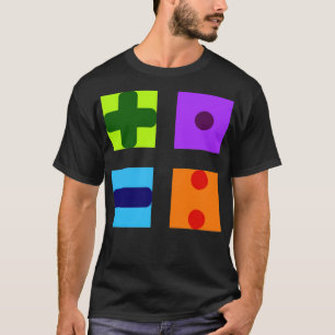 mathematic symbols mathematics maths horse horsema T-Shirt