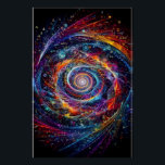 Mathematical Abstract Swirls  Graphic Art Design Poster<br><div class="desc">Unveil the enchanting beauty of Mathematical Abstract Swirls Graphic Art Design. Perfect for phone wallpapers and various creative projects,  this vibrant and intricate design blends colorful patterns with mathematical precision to produce stunning visual art.</div>