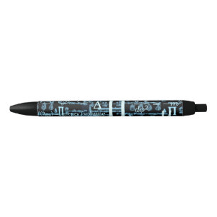 mathematical algebra geometry black ink pen