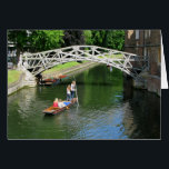 Mathematical Bridge, Cambridge<br><div class="desc">The Mathematical Bridge is the popular name of a wooden bridge across the River Cam,  between two parts of Queens' College,  Cambridge.</div>