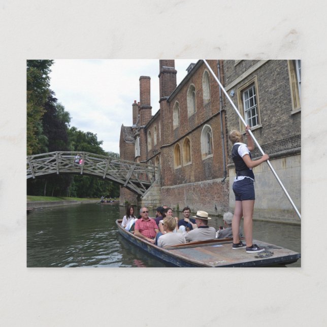 Mathematical Bridge, Cambridge Postcard (Front)