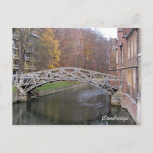 Mathematical bridge postcard