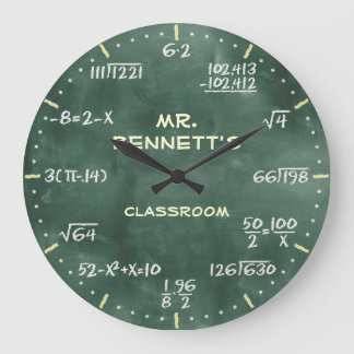 Mathematical Equations Personalizable Clock