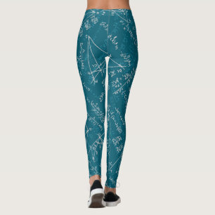 mathematical formulas leggings