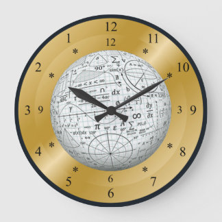 Mathematical World Of Time Travel ~ Large Clock