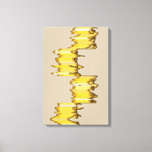 Mathematically Aligned Sculpture Canvas Print