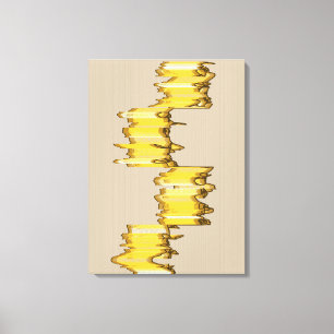 Mathematically Aligned Sculpture Canvas Print