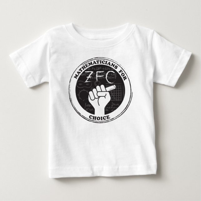 Mathematicians for Choice T-shirt - Baby (Front)