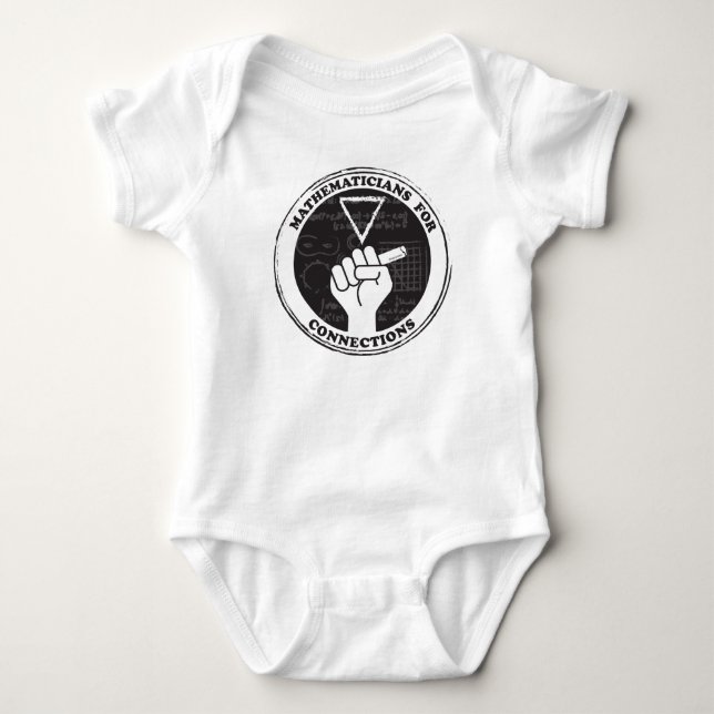 Mathematicians for Connections Baby Bodysuit (Front)