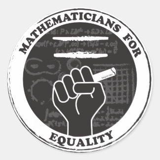 Mathematicians for Equality Stickers