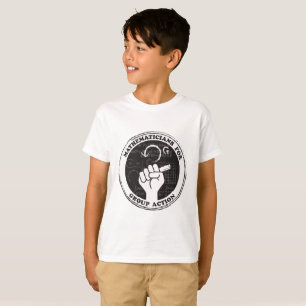 Mathematicians for Group Action T-shirt