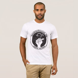 Mathematicians for Group Action T-shirt