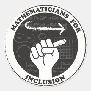 Mathematicians for Inclusion stickers