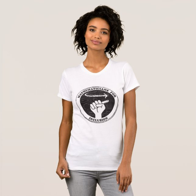 Mathematicians for Inclusion T-shirt (Front Full)