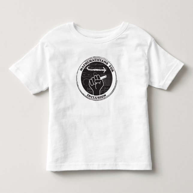 Mathematicians for Inclusion T-shirt - Toddler (Front)