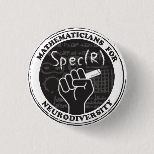 Mathematicians for Neurodiversity Button